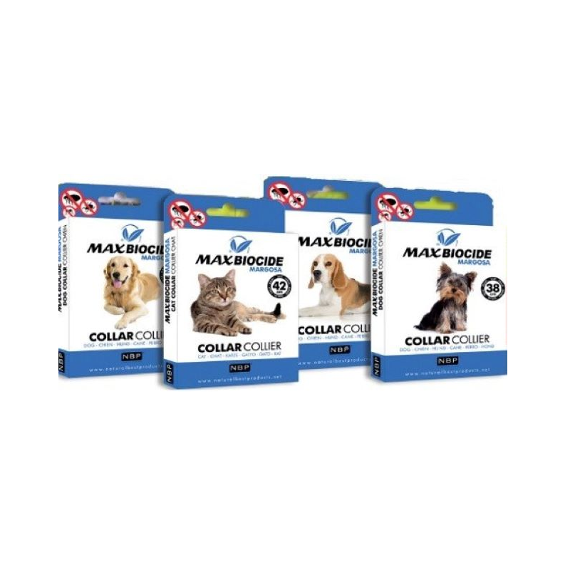 Maxbiocide Coleira para Cães de Raça Pequena