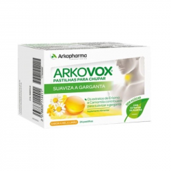 Arkovox Mel e Limão Pastilhas para Chupar 20pastilhas