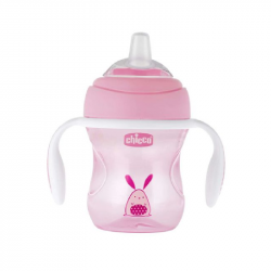 Chicco Transition Cup 4m+ Pink 200ml