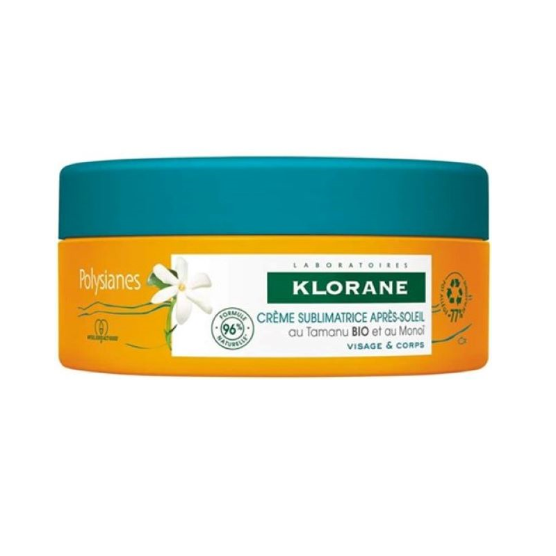 Klorane Solar Polysianes Creme Sublimador Pós-Solar 200ml Klorane Solar Polysianes Creme Sublimador Pós-Solar 200ml