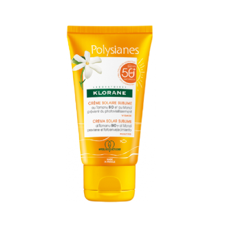 Klorane Solar Polysianes Creme Sublimador FPS50+ 50ml