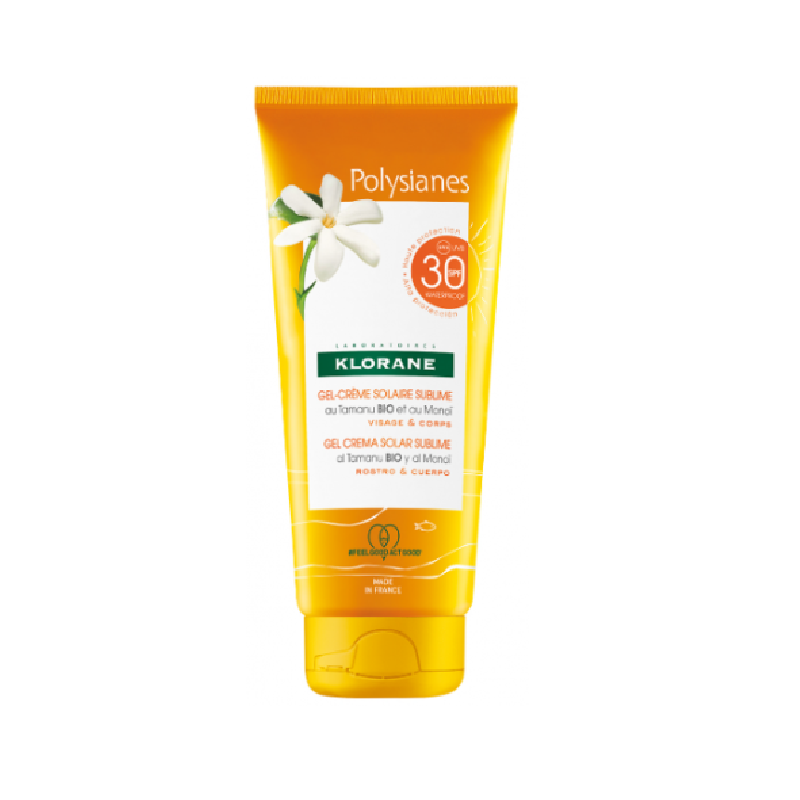 Klorane Solar Polysianes Gel-Creme Sublime FPS30 200ml