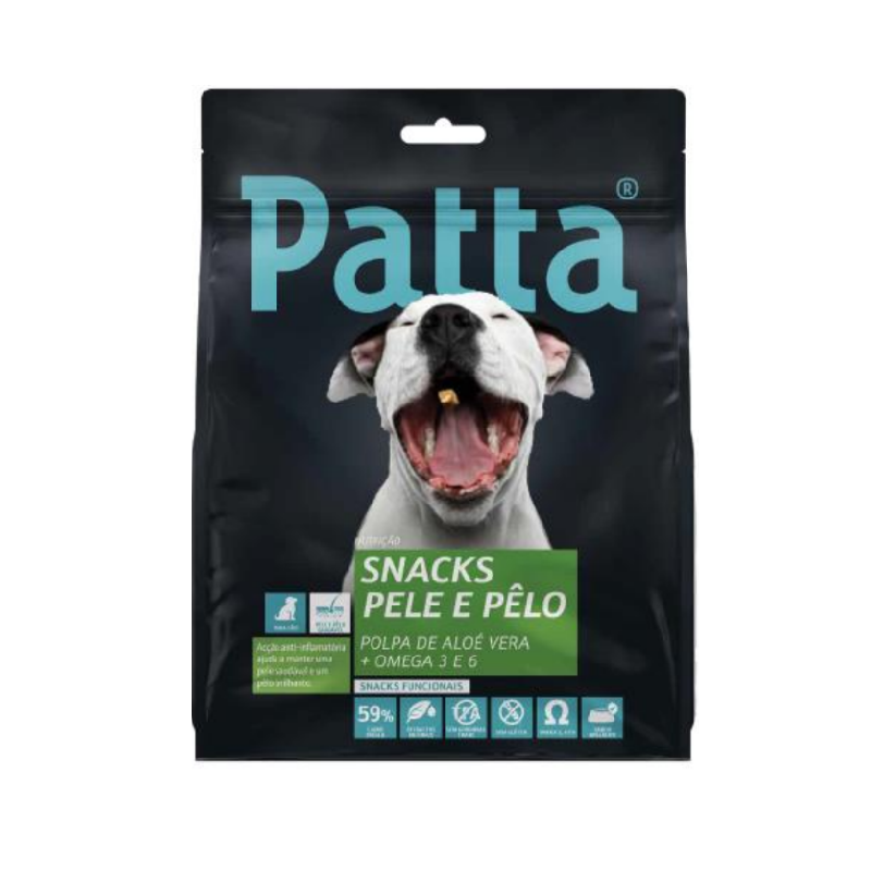 Patta Snacks Pele e Pêlo Saqueta 175g