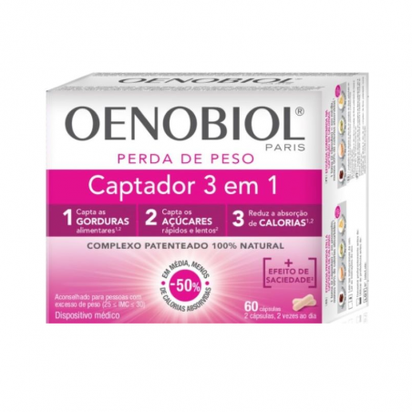 Oenobiol Captador 3 em 1 60cápsulas