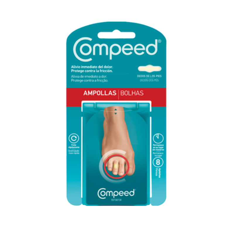 Compeed Blisters Toes Blisters 8 unités