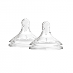 Dr Brown´s Options + Tetina Silicone Boca Larga Nível1