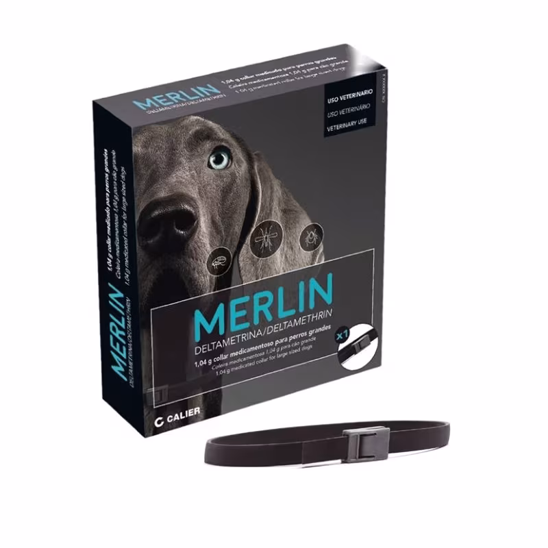 Merlin Coleira Anti-Parasitária 1,04g 1unidade