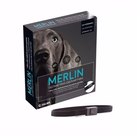 Merlin Coleira Anti-Parasitária 1,04g 1unidade