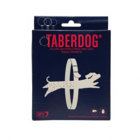 Taberdog Coleira Anti-Parasitária Cães 33cm