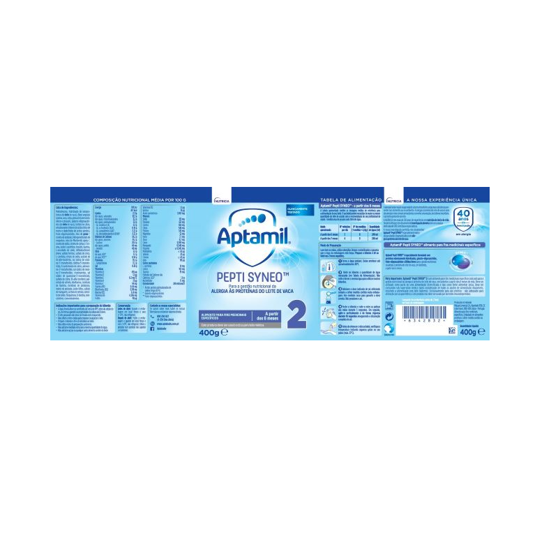 Aptamil Pepti Syneo 2 400g