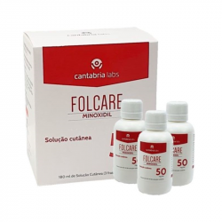 Folcare 50mg/ml Solution Cutanée 3x60ml