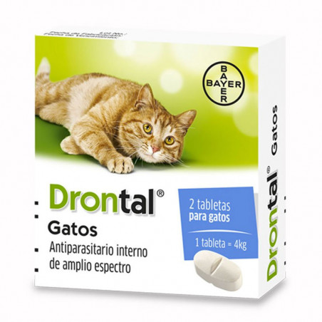 Drontal Gatos 2 comprimidos