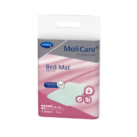 MoliCare Premium Bed Mat Textile 7 Gotas 85x90cm 1unidade