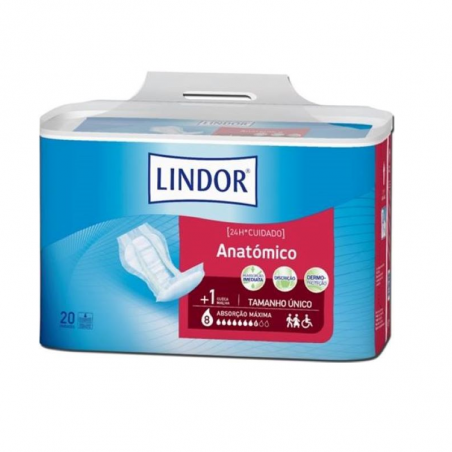 Lindor Anatómico Maxi 20unidades