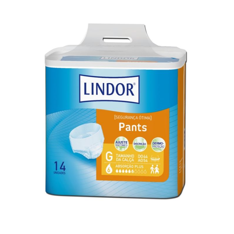 Lindor Pants Plus Grande 14unidades