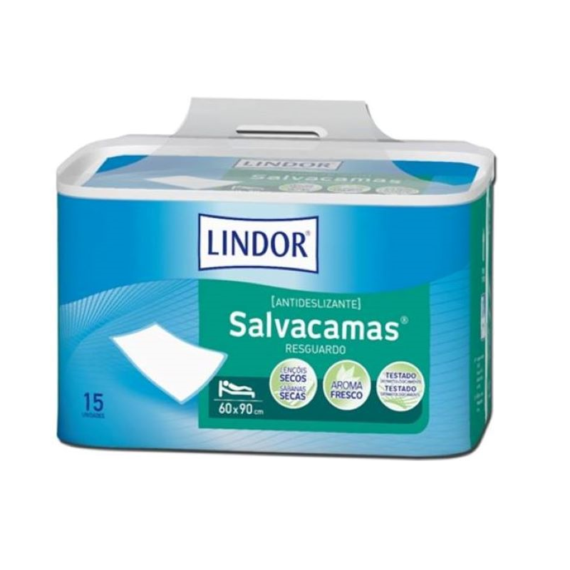 Lindor Salvacamas 60x90cm 15 unidades
