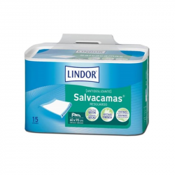 Lindor Salvacamas 60x90cm con Solapas 15 unidades
