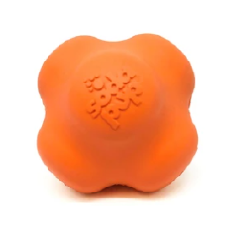 Sodapup Originals Crazy Bounce Retrieving Toy Large Orange Squeeze