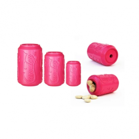 Sodapup Puppy Can Toy Large Pink