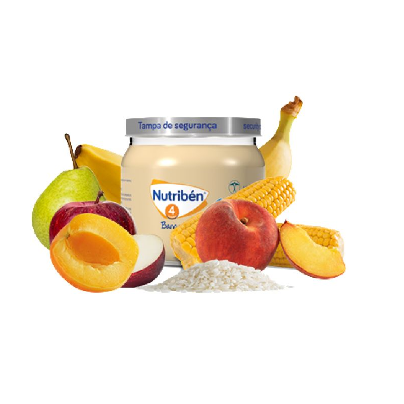 Nutribén Pot 6 Fruits aux Céréales 120g