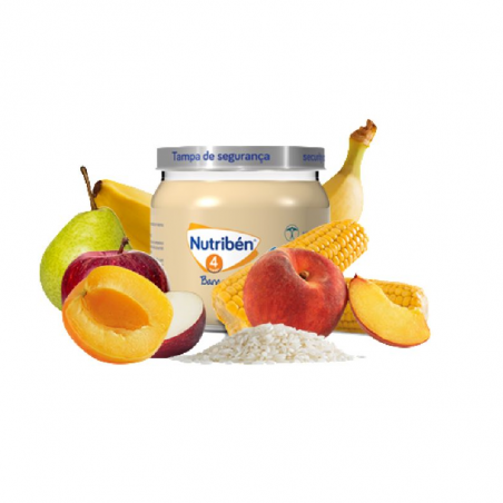 Nutribén Jar 6 Fruits with Cereals 120g