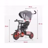 Triciclo Toyz Buzz Morado
