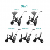 Kinderkraft Easytwist Tricycle Gris Kinderkraft Easytwist Tricycle Gris