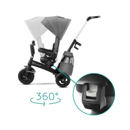 Kinderkraft Easytwist Tricycle Rose