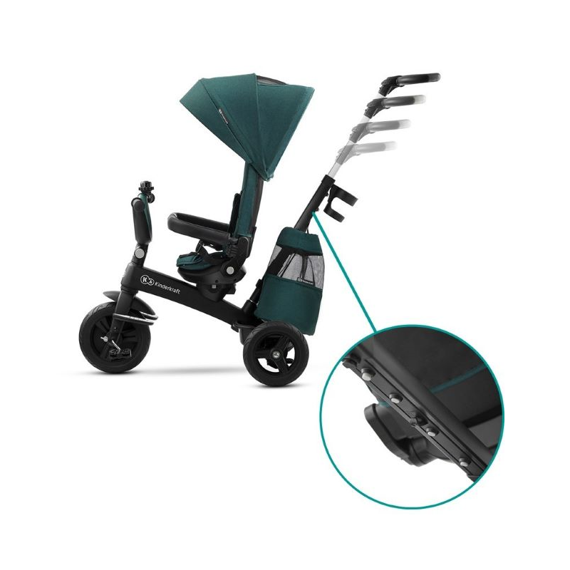 Kinderkraft Easytwist Tricycle Green