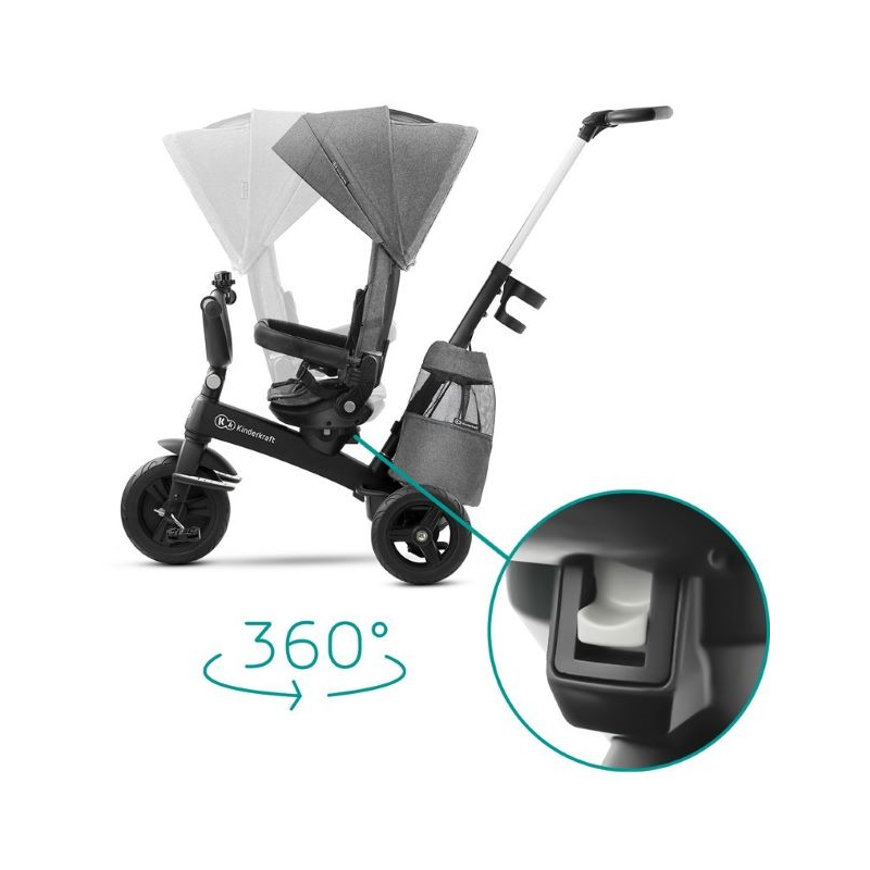 Kinderkraft Easytwist Tricycle Green