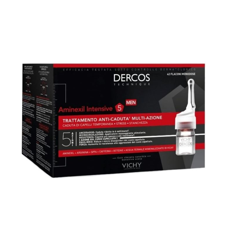 Vichy Dercos Technique Aminexil Clinical 5 Homem 42monodoses