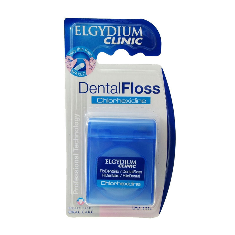 Elgydium Fio Dentário c/ Clorohexidina 50m Elgydium Fio Dentário c/ Clorohexidina 50m
