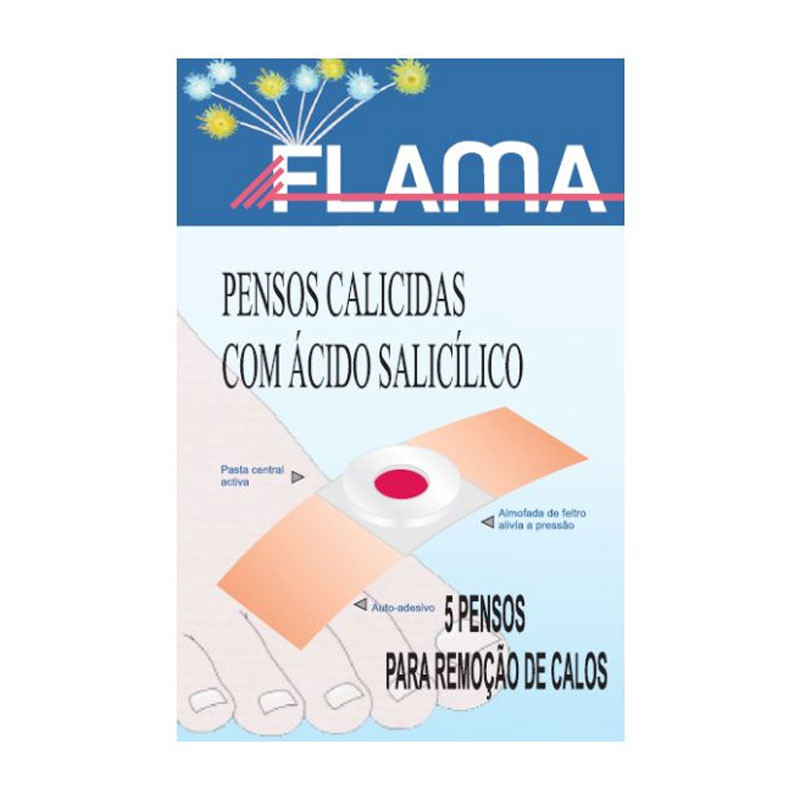 Flama Kale Dressings with Salicylic Acid 5 units