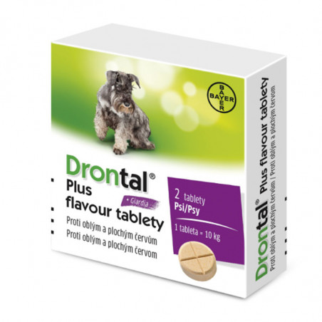 Drontal Plus Flavour 2comprimidos