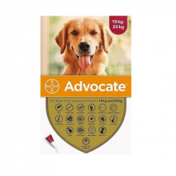Advocate Cão 250 10-25kg 3 pipetas