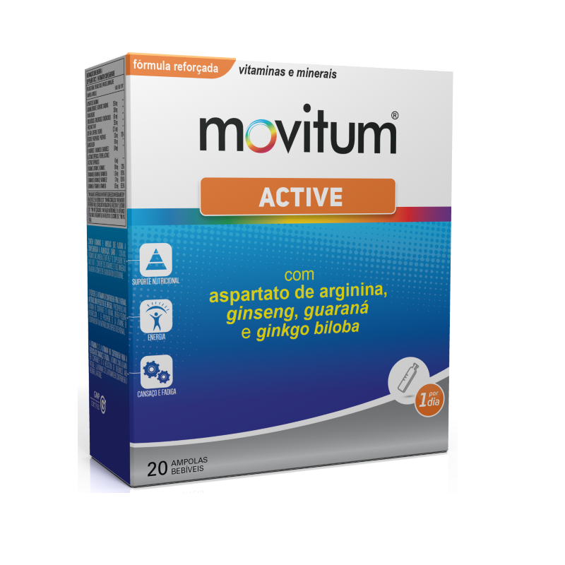Movitum Active 20 ampollas