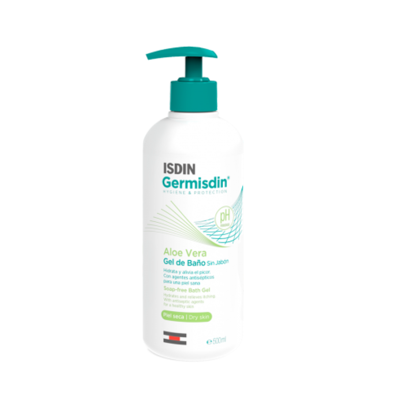 Isdin Germisdin Aloe Vera Soap-Free Bath Gel 500ml
