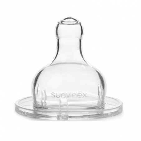 Suavinex Tétine Silicone Ronde 3 Positions 0m+ 2 unités Suavinex Tétine Silicone Ronde 3 Positions 0m+ 2 unités