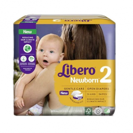 Libero Newborn 2 34 unidades