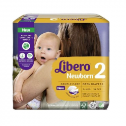 Libero Newborn 2 34 Fraldas...