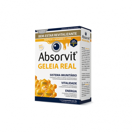 Absorvit Royal Jelly 30 comprimidos