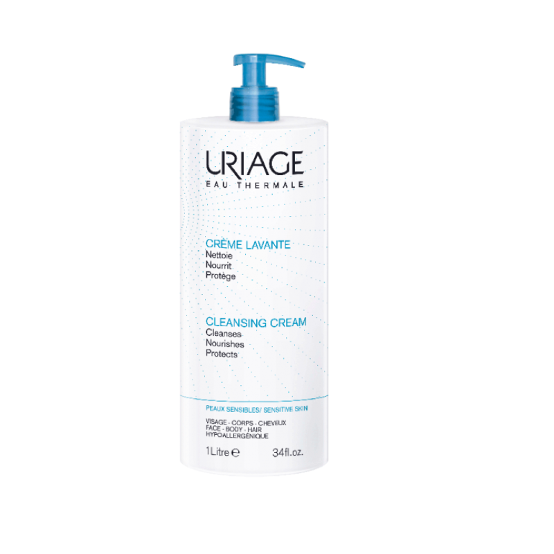 Uriage Baby Cleansing Water 1000 mL + OFFER NT compresses