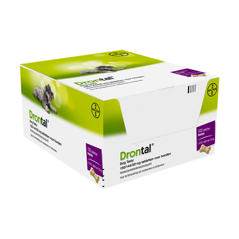 Drontal Plus Flavor 102 tabletas