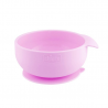 Chicco Take Eat Easy Tigela Silicone Rosa 6m+