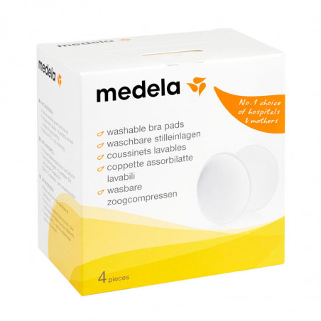 Medela Protectores de Seios Laváveis 4unidades