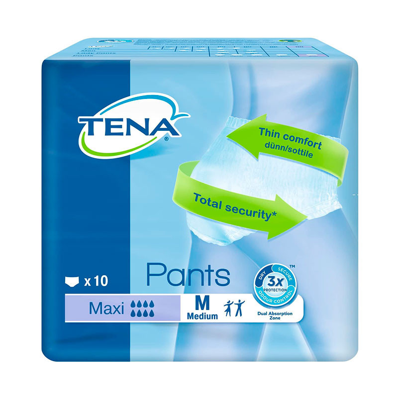 TENA Pants Maxi Tam M 10unidades