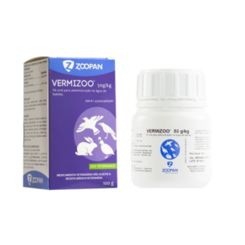 Vermizoo 50g/kg Pó Oral 100g