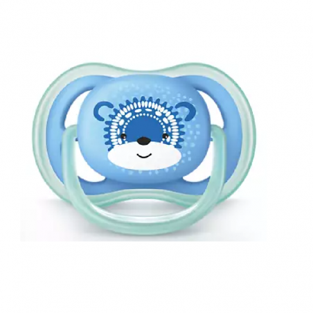 Philips Avent Chupeta Ultra-Air Decorada Menino 6-18m Philips Avent Chupeta Ultra-Air Decorada Menino 6-18m