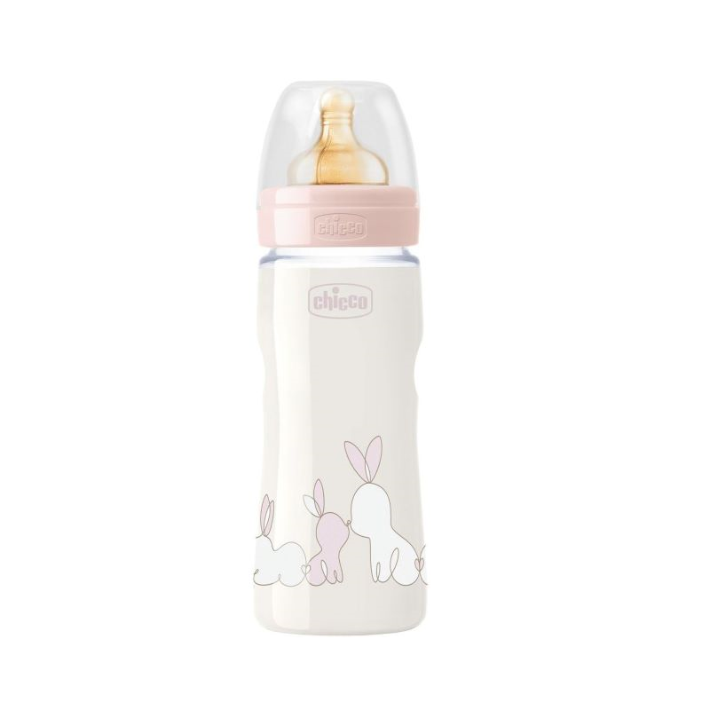 Chicco Original Touch Biberão Rosa 4m+ 330ml Chicco Original Touch Biberão Rosa 4m+ 330ml