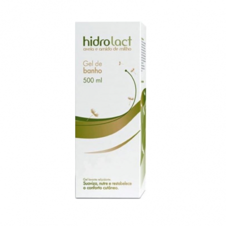 Hidrolact Gel Douche Avoine et Amidon de Maïs 500 ml